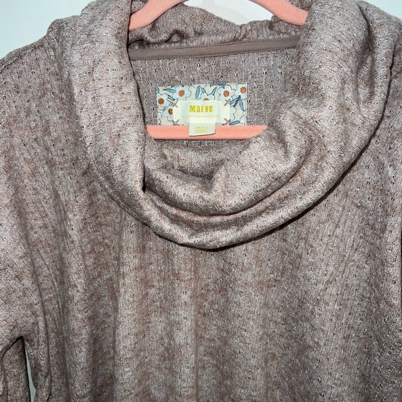 Maeve Anthropologie cowl neck frilly knit sweater - size small. - Picture 12 of 15